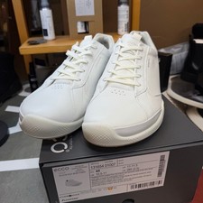 Ecco Golf Biom Hybrid 131654-01007 Mens White Leather Shoes New In Box Eu44-47 picture