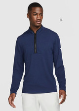 Nike Golf Victory Men's Dri-fit 1/2 Zip Top Dj5474 419 Navy Blue Various Sizes picture