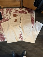 Loro Piana White Five-pocket Straight Leg Jeans picture