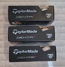 3 pack TaylorMade PENTA black Golf balls (3 balls total) picture