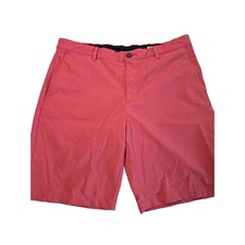 Tommy Bahama Chip Shot Mens 36 Shorts Coral Pink Stretch Performance Golf Travel picture