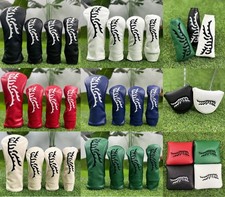 Tiger Golf Driver Wood Hybrid Club 135ut Club Head Cover Putter Magnetic Cover picture