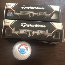 TaylorMade LETHAL Golf Balls Mt. FUJI Japan Limited Logo 2 Sleeves (6 Balls) NEW picture