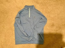 Scotty Cameron Tour Rat 1/4 Zip Sweater Small - Blue picture