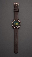 Garmin Approach S44 GPS Golf Smartwatch AMOLED Silver Black + New Charger picture