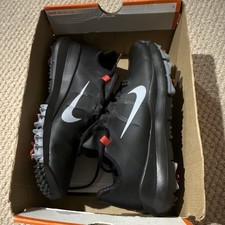 Nike Tw '13 Golf Shoes Men’s 9.5 Black/gray/red Spiked 2023 Retro picture