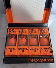 Vintage Spalding Top-Flite XL Extra Long Distance 12 Golf Balls -From 1982 picture
