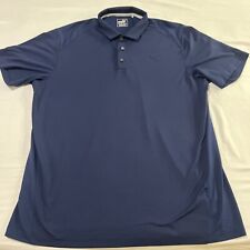 Puma Golf Short Sleeve Polo XL Dry Cell Navy Blue Breathable Stretch Fast Drying picture