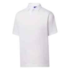 FootJoy Men White Drirelease Solid Jersey Collar Athletic Golf Polo S M L XL 2XL picture
