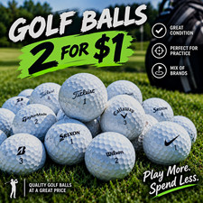 Mixed Lot Multicolor Golf Practice/range Balls For Driving Range Assorted Brands picture