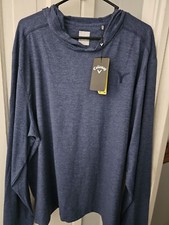 CALLAWAY OPTI-DRI MEN'S PULLOVER W/HOOD...NWT...SIZE XL EG TG... picture