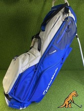 TaylorMade Flex Tech 14-Way Blue/White Golf Stand Bag picture