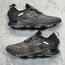FOOTJOY Hyperflex BOA Wrapid Golf Shoes Men's SIZE 10M Grey Spikes Cleats 51087 picture