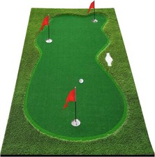 Yunic Golf Putting Green Professional Mat For Home Office Backyard picture