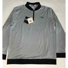 Puma Stealth Golf 1/4 Zip Quarry Golf Popover Dry Cell Perform 597450 03 Size S picture