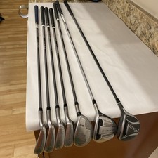 Adams Golf Idea Irons 6-9 Aldila Graphite 3 Wood Super S Speedline Fast 12 Tight picture