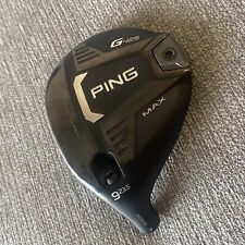 Ping G425 Max 9 Wood 9W 23.5* Left Hand W/ 3 Extra Shafts & Head Cover Included picture