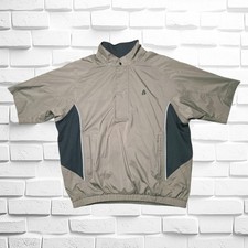 Shoreacres Golf Club X Footjoy Dryjoys 1/2 Zip Snap Pullover Rain Jacket Large picture