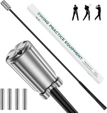 Golf Swing Trainer Aid, Weighted Golf Grip Trainer for Improve Swing Speed and C picture