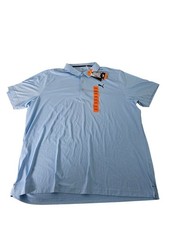 Puma Shirt Mens Dry Cell Short Sleeve Polo Golf Shirt - XXL / 2XL - LIGHT BLUE picture