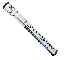 SuperStroke Traxion Pistol GT 1.0 Golf Putter Grip 89g, Black/Blue/White - NEW picture