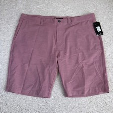 Men’s New Travis Mathew Size 42 On A Boat Wine Shorts Golf Athletic 10” Inseam picture