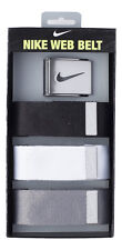 Nike 3 in 1 Web Belt Pack,  Black/ White/ Gray picture