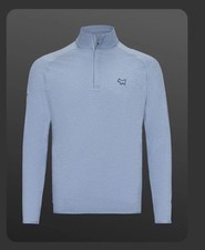 Scotty Cameron Cookie Cutter Scotty Dog Stealth Stripe Crown 1/4 Zip - Xl picture