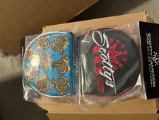 2 New Scotty Cameron Rh Mid Round Mallet Putter Headcovers Oktoberfest & Custom picture