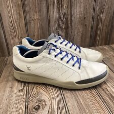 Ecco Biom Natural Motion Yak Leather White Golf Shoes Mens Size 46-12 US picture