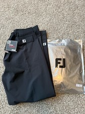 New Fj Footjoy Men’s Hydrotour Black Rain Pants Size Xxl 37672 2xl picture