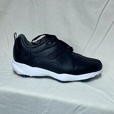 FOOTJOY eCOMFORT Men’s Golf Shoes Color BLACK Size 10.5W / 57700 picture