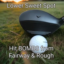 12° Seniors Mini Driver Ultra Light Graphite Shaft Oversized Grip Mens Rh New Sr picture