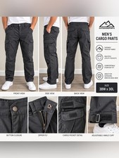 Men's Tactical Pants - Black picture