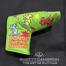 Scotty Cameron Encinitas Ca Gallery Rat Putter Headcover Green picture