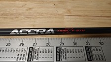 Brand New Tour Issue Accra Tour Z P Oth Red Putter Shaft .370 Soho Lagp picture