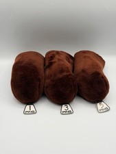 Vintage Ping Karsten ORIGINAL Plush Golf Club/Wood Head Cover SET OF 3 picture