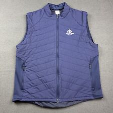 Callaway  Golf  Vest Men’s 3XL XXXL Quilted Blue Puffer Full Zip Swing Tech picture