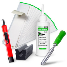 Wedge Guys Golf Club Grip Kit - Options: Solvent, Grip Tape, Vise, Hook Blade picture