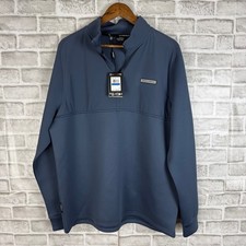 Under Armour Golf Mens Drive Pro Hybrid HZ Storm Pullover Blue 6005666 XL NEW picture