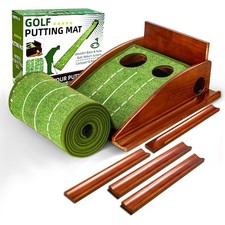 9.265 Ft Golf Putting Mat Pro for Indoor & Outdoor Practice Use picture
