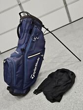 TaylorMade Flextech Crossover Golf Club Bag. 14-Way. Stand Bag. w/ Rain Fly. picture