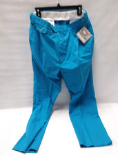1988 Nos Jockey Golf Pants Blue 36 X 32 , Style 5824 picture