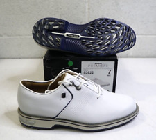 FootJoy 53922 Men's DryJoys Premiere Golf Shoes-White Sz: 7 wide picture