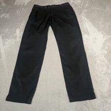 Nike Pants Mens 32x32 Black Golf Dri-Fit Standard Fit Stretch Performance Casual picture