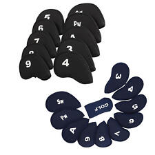 10pcs Golf Iron Head Covers Set Golf Iron Club Cover  picture