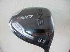 PING i20 8.5* DRIVER TFC707 D EXTRA STIFF FLEX GRAPHITE HEADCOVER INCLUDED picture