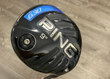 PING G30 Driver RH 9° Stiff Graphite Shaft Titanium Head Black/Blue picture