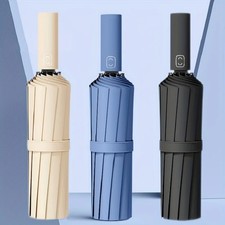 24 Rib Windproof Umbrella Uv Protection Heavy Duty Golf Rain Umbrella picture