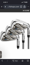 Taylormade Sim2 Max Iron Set Right-handed Reg Flex Steel Shaft 8 Clubs 5-pw,aw picture